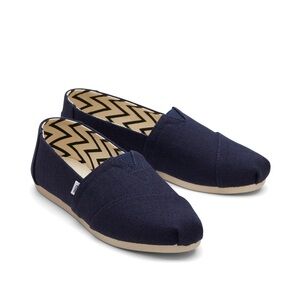 TOMS Women's Navy Espadrilles